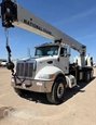Used Boom Truck in yard